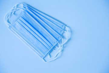 Masque chirurgical de protection jetable pour protéger des maladies et virus