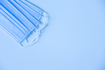 Masque chirurgical de protection jetable pour protéger des maladies et virus