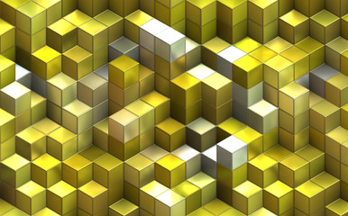 3d cubes graphic