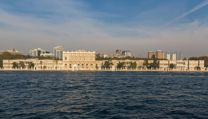 Istanbul, Turkey - built in 1843, and main administrative center of the Ottoman Empire, the...