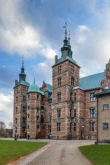 Obraz premium Rosenborg palace, Copenhagen, Denmark