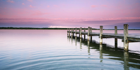 Obraz premium am Seeufer