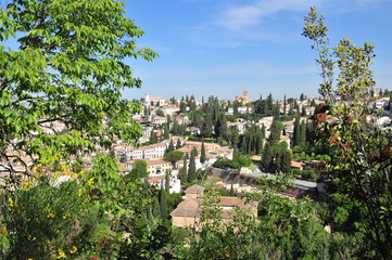 Obraz premium Alhambra, nasrid palace, Granada, Andalusia, Spain