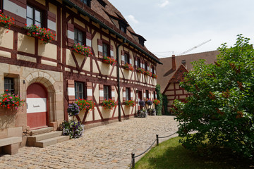 Norymberga, piękne Średniowieczne miasto w Niemczech