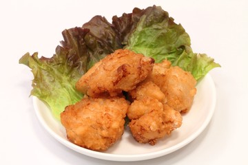 鶏のから揚げ（塩麹レモン味）