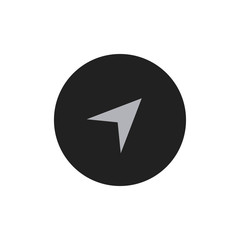 Direction icon vector
