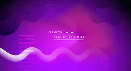 Abstract dynamic motion of geometric shape, pattern composition. Colorful gradient background. Vector modern graphic, minimal design elements for a backdrop, template, poster, wallpaper, flyer, layout