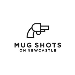 pistol logo / gun icon