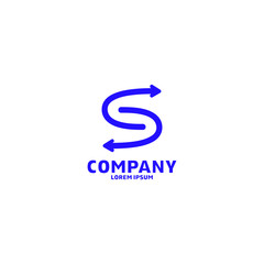 letter s logo design