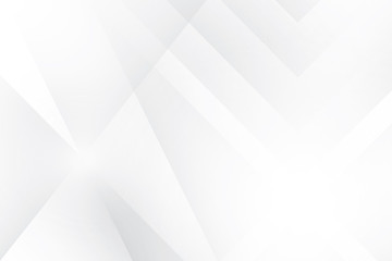 Abstract geometric white and gray color background.  Vector, illustration.