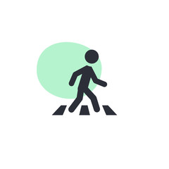 Crosswalk -  Icon