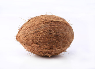 coconut shot on a white background
