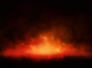 fire explosion background - image . blurred 