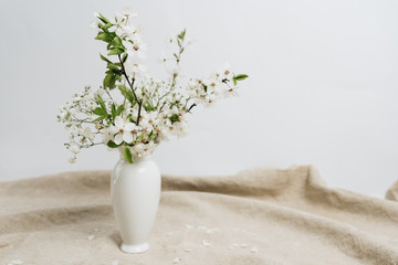 bouquet of flowers on a white background