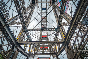 The Wiener Riesenrad in Vienna, Austria.