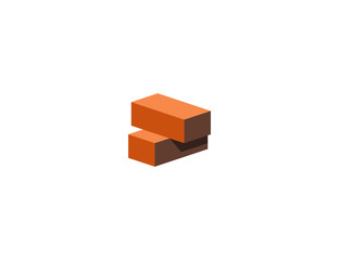 Brick vector flat icon. Isolated brick, construction blocks emoji illustration 