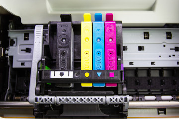 An ink cartridge or inkjet cartridge is a component of an inkjet printer that contains the ink four...