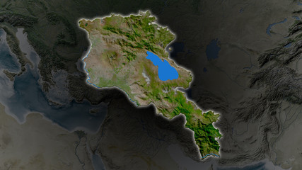 Armenia. Satellite