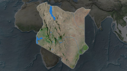 Kenya. Satellite
