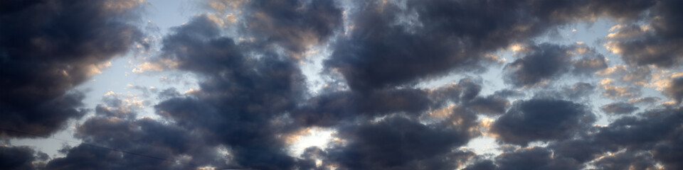 Fototapeta na wymiar image of clouds in the sky in cloudy weather