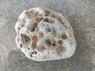 stone in the sand