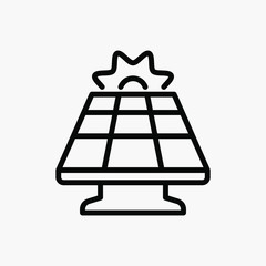 Solar energy icon