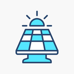 Solar energy icon