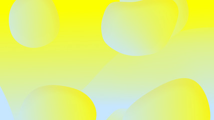 Abstract gradient geometric background. Fluid shapes and colorful graphic design.