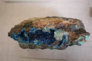 blue and green stone
