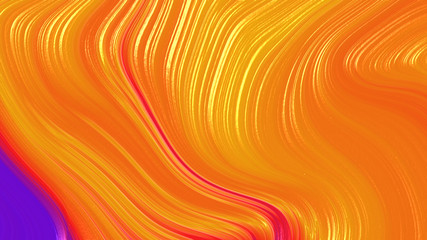 Abstract purple yellow and orange gradient geometric texture background. Curved lines and shape with modern graphic design.