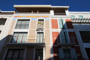flats building in arcachon (france)