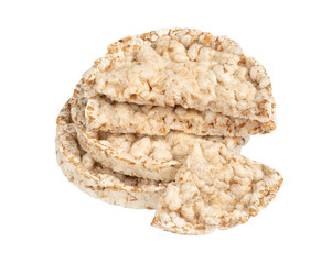 cereal bread rolls isolated on white. for fast wholesome food.