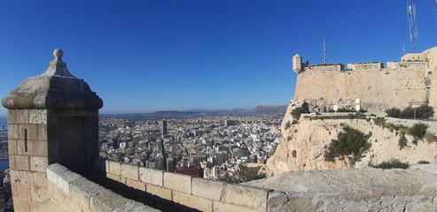 Panoramica ciudad de Alicante