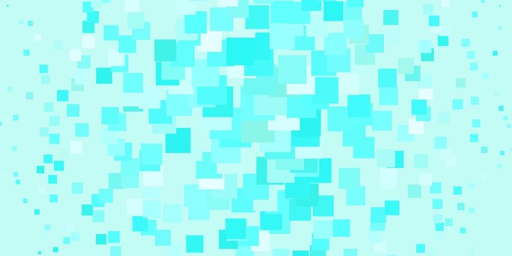 Light Green vector template in rectangles. Colorful illustration with gradient rectangles and squares. Pattern for commercials, ads.