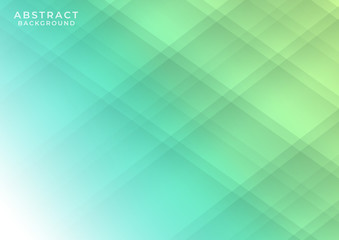 Abstract diagonal green gradient background.