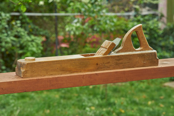 Woodworking tools joiner cabinetmaker workshop tools - long jointer plane