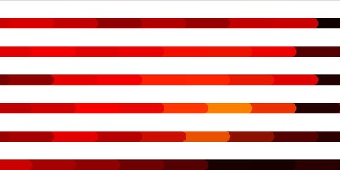 Naklejka premium Dark Orange vector pattern with lines. Repeated lines on abstract background with gradient. Smart design for your promotions.