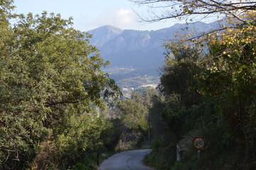 Montañas de Alicante ciudad del Sol