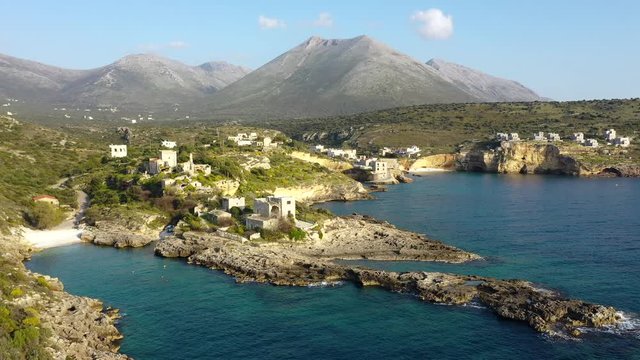 Mezapos Laconia at Mani Peninsula in Greece.
