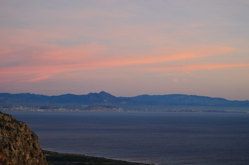 Obraz premium Paisajes montañas de Alicante España