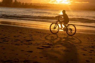 Fototapeta premium Beach Bike 