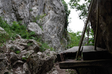 A Rocky Bench