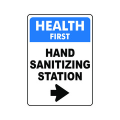 Clean hand, wash hand to prevent coronavirus covid19 vector ready to print sign notice