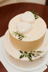 Obraz na płótnie Canvas Wedding cake. Wedding cake design. Bright wedding cake. 