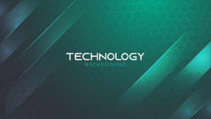 Abstract Futuristic Technology Background. Hi-Tech Design Concepts Suitable for Banners, Posters, Covers, Presentations or Wallpapers