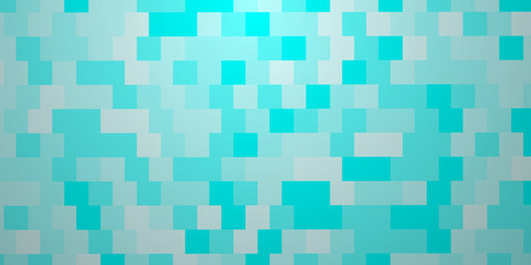 Blue vector abstract textured polygonal background. Blurry rectangular design. 