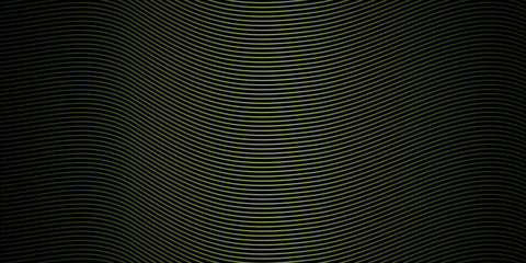 
Abstract green wave line  background 