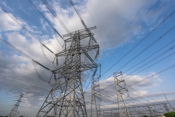 high voltage tower