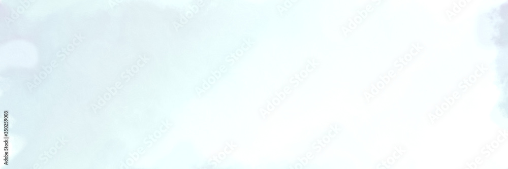 Poster abstract watercolor background with watercolor paint with light cyan, lavender and snow colors. can 