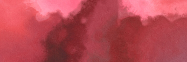 abstract watercolor background with watercolor paint with dark moderate pink, moderate red and light coral colors. can be used as web banner or background